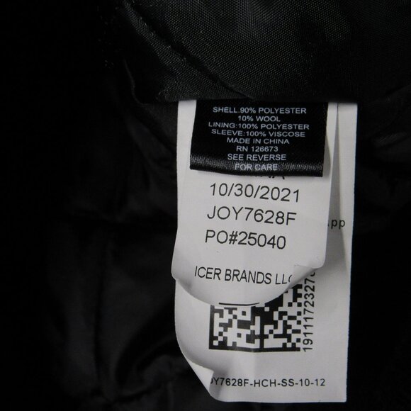 NFL Seattle Seahawks Boys Classic Varsity Wool Letterman Bomber Jacket M 10/12 - Picture 5 of 5